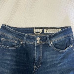 JUNIOR Size 11 Indigo Rein Ankle Blue Jeans